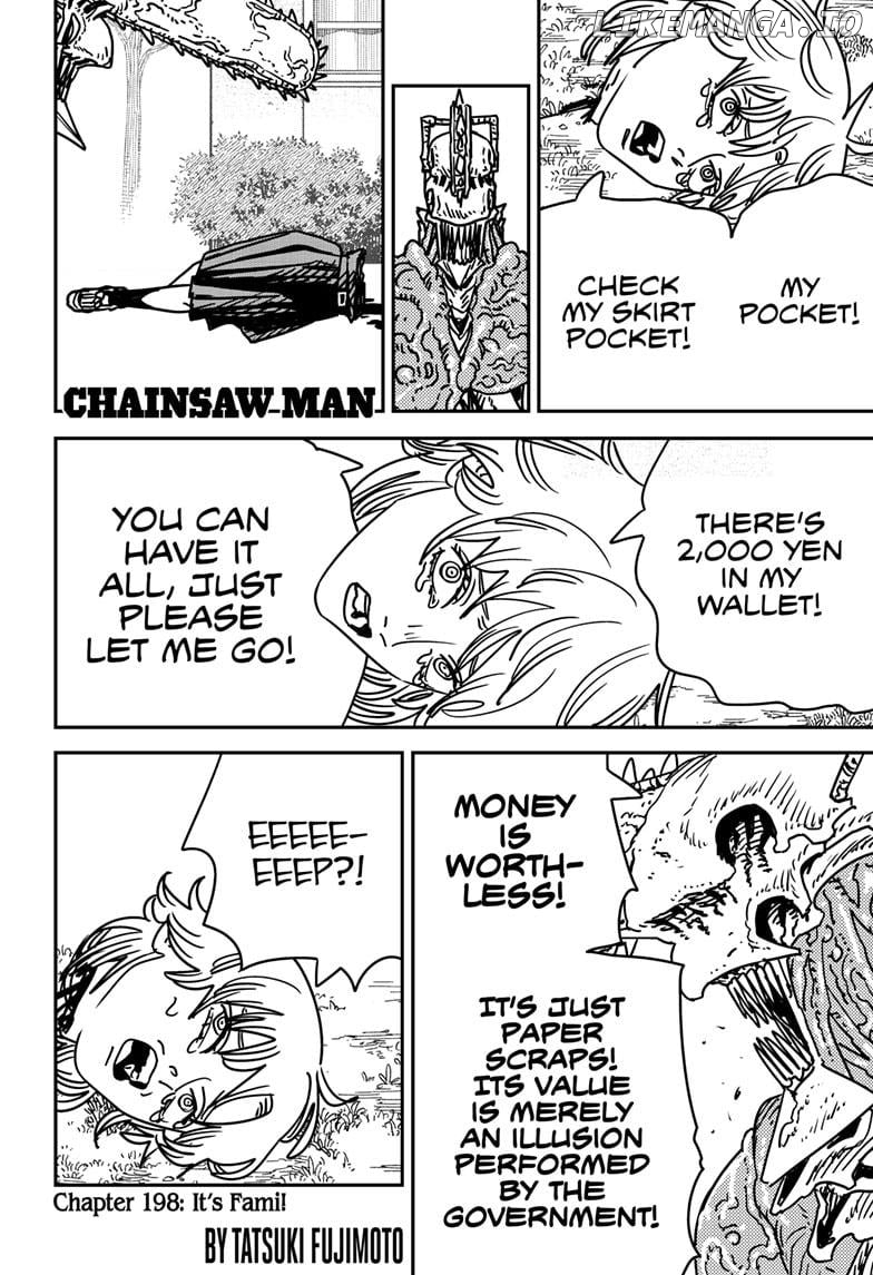 Chainsaw Man, Chapter 198 image 01